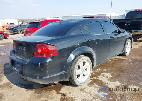 2013 Dodge Avenger Se from USA, damaged, VIN 1C3CDZAB1DN537320